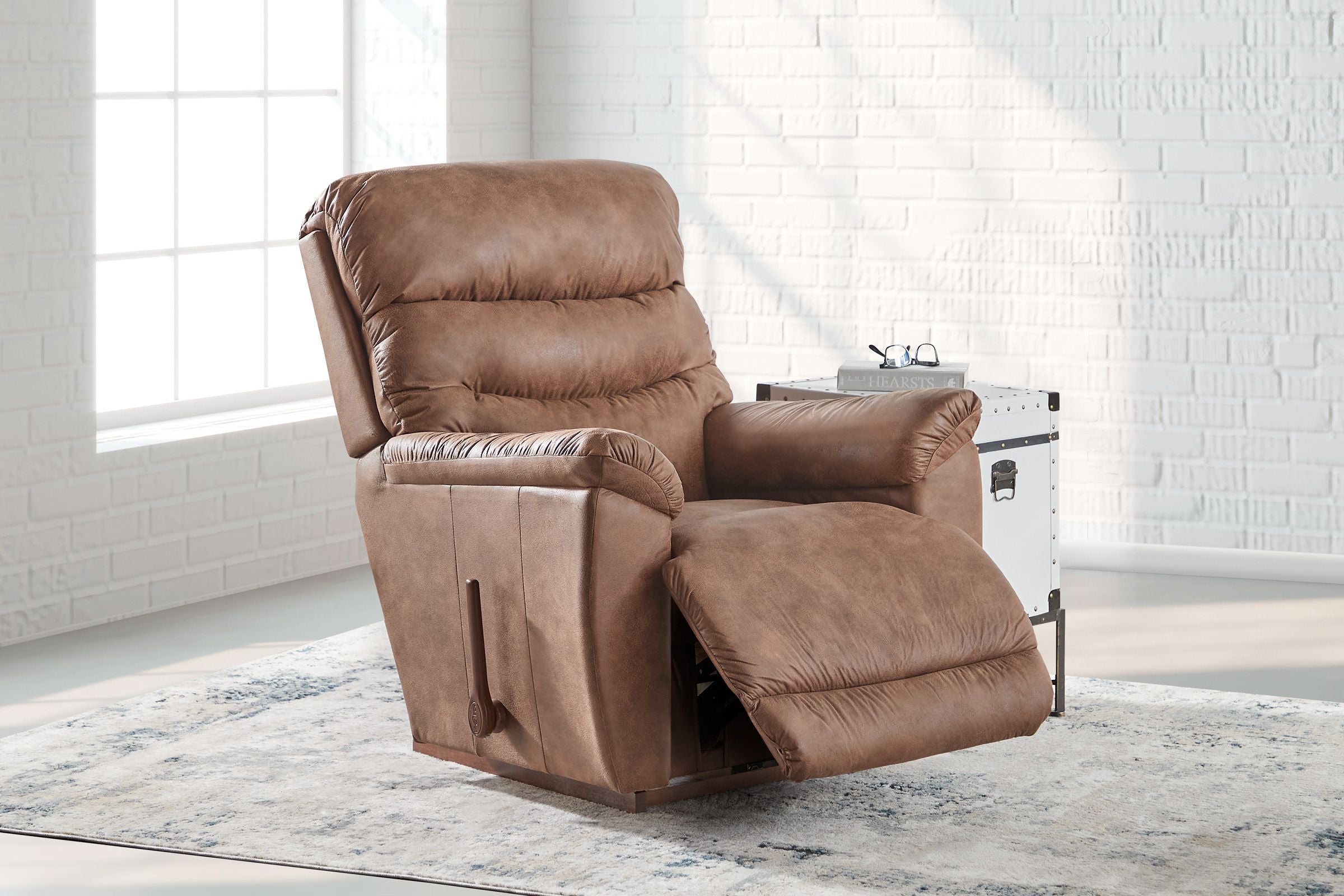 Joshua Chestnut Rocker Recliner by La-Z-Boy La-Z-Boy Living Room