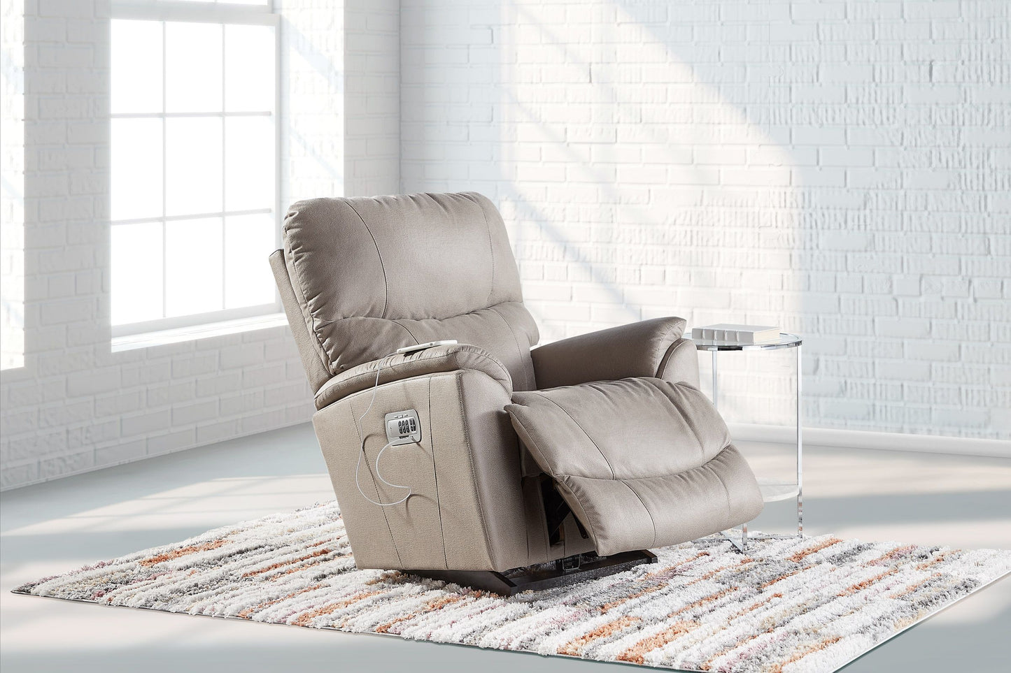 Trouper Fossil Triple Power Rocker Recliner by La-Z-Boy La-Z-Boy Living Room