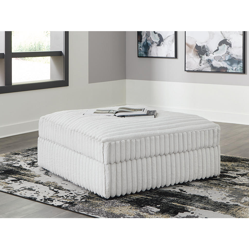 Stupendous Oversized Accent Ottoman Signature Design by Ashley® Living Room