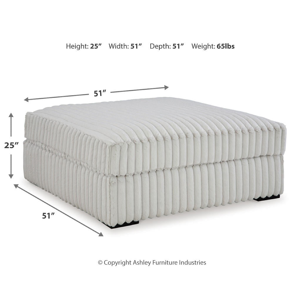 Stupendous Oversized Accent Ottoman Signature Design by Ashley® Living Room