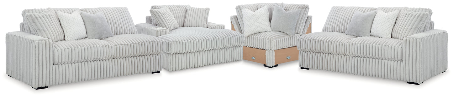 Stupendous 3-Piece Sectional and Oversized Chaise