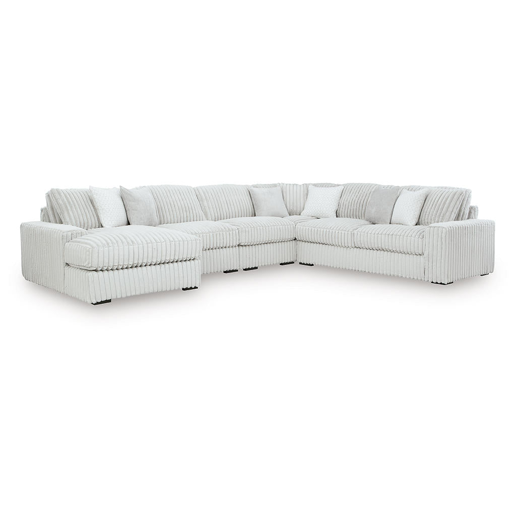 Stupendous 5-Piece Sectional with Chaise Signature Design by Ashley® Living Room