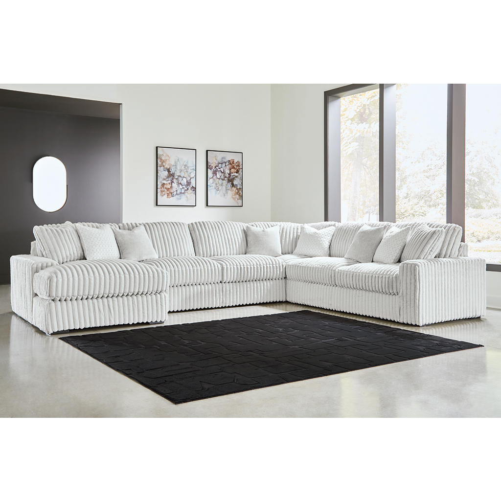 Stupendous 5-Piece Sectional with Chaise Signature Design by Ashley® Living Room