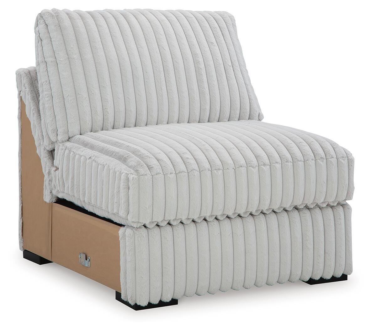 Stupendous 4-Piece Sectional, Oversized Chaise and Ottoman — Alloy Signature Design by Ashley® Living Room