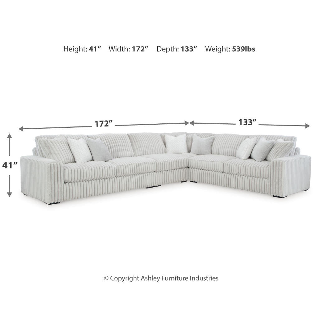 Stupendous 4-Piece Sectional Signature Design by Ashley® Living Room