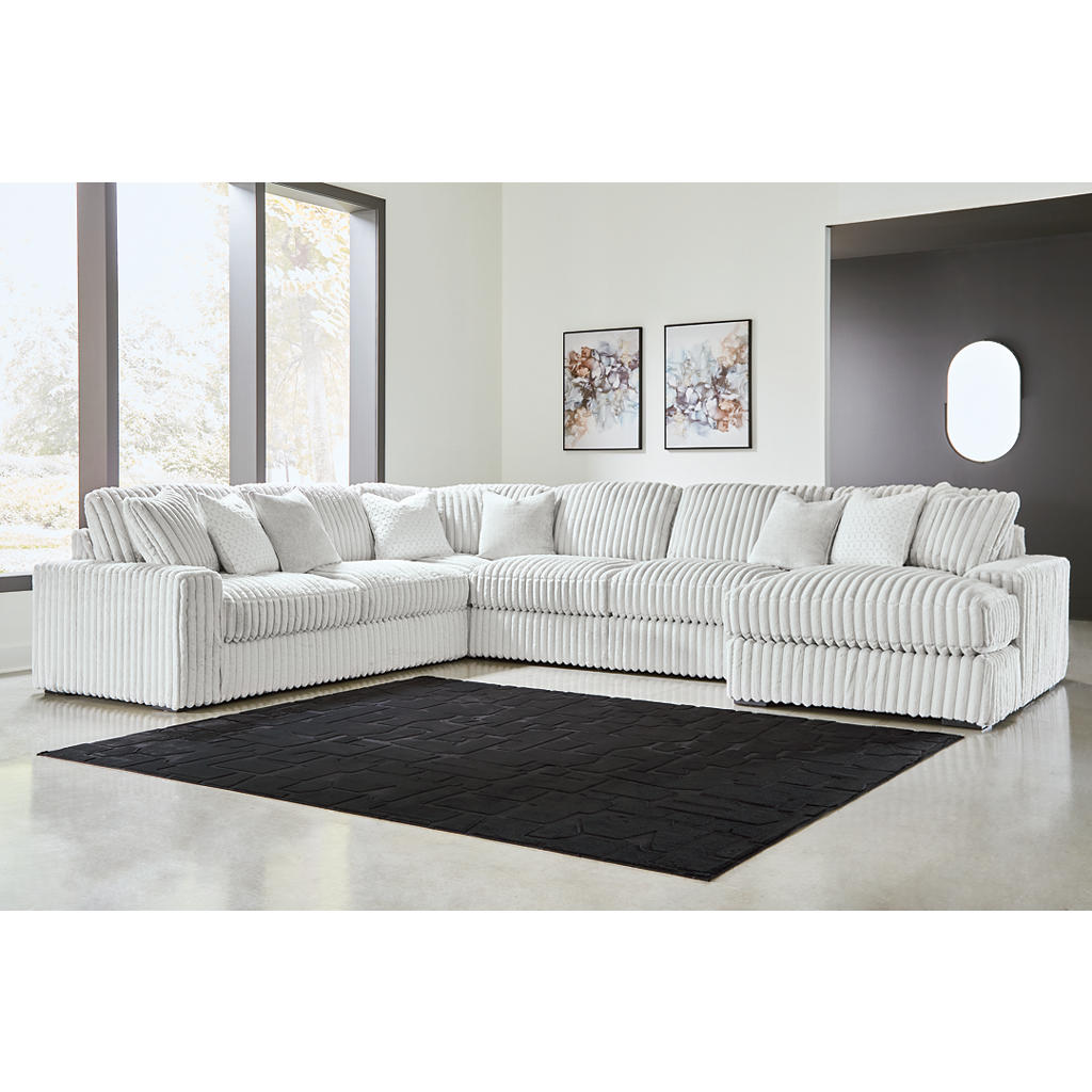 Stupendous 5-Piece Sectional with Chaise Signature Design by Ashley® Living Room