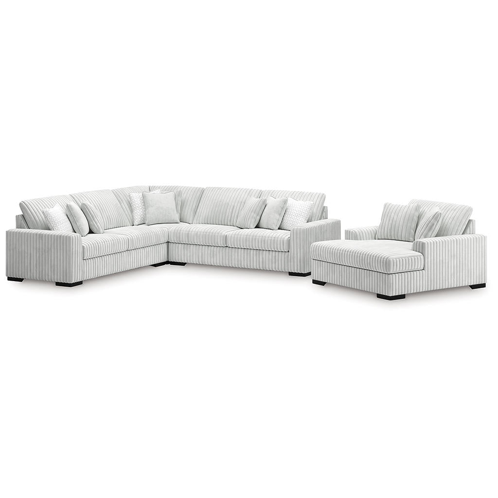 Stupendous 3-Piece Sectional and Oversized Chaise Signature Design by Ashley® Uncategorized