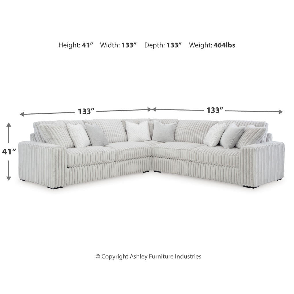 Stupendous 3-Piece Sectional Signature Design by Ashley® Living Room