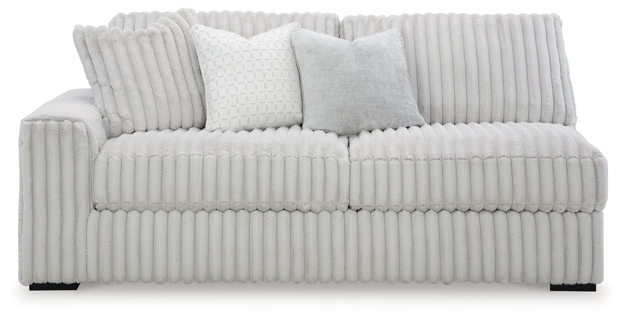 Stupendous 4-Piece Sectional, Oversized Chaise and Ottoman — Alloy Signature Design by Ashley® Living Room