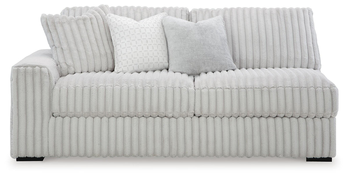 Stupendous 4-Piece Sectional, Oversized Chaise and Ottoman — Alloy Signature Design by Ashley® Living Room