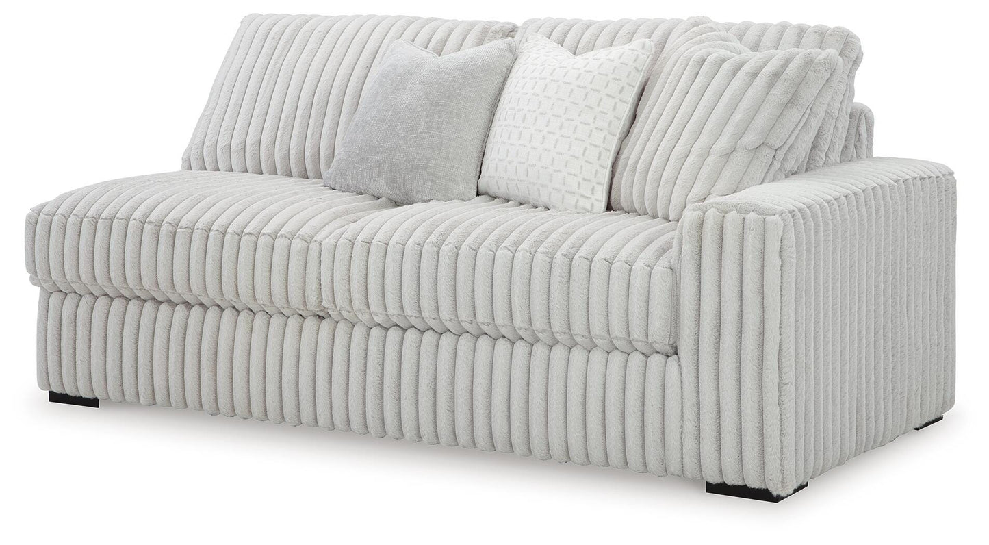 Stupendous 4-Piece Sectional, Oversized Chaise and Ottoman — Alloy Signature Design by Ashley® Living Room