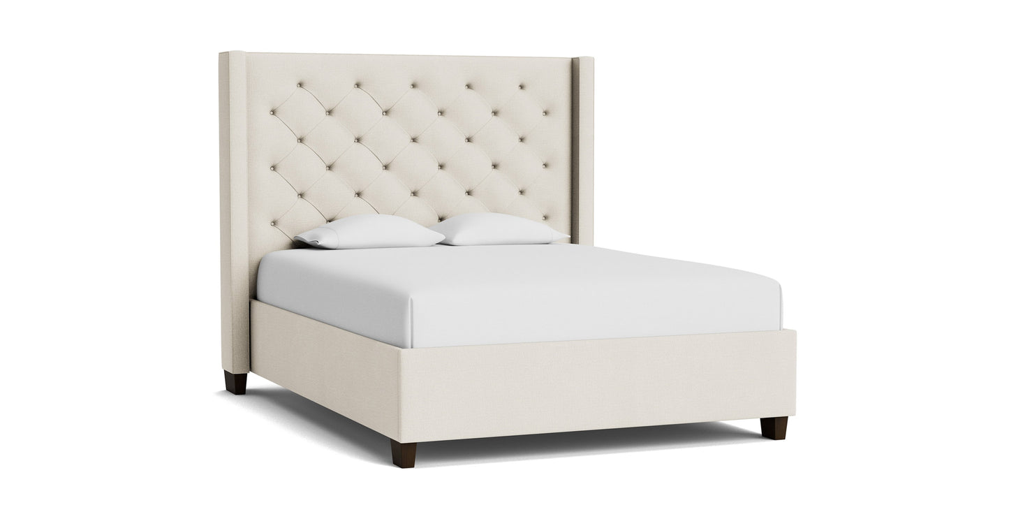 Dublin Tufted Upholstered Storage Bed Bassett Bedroom Furniture