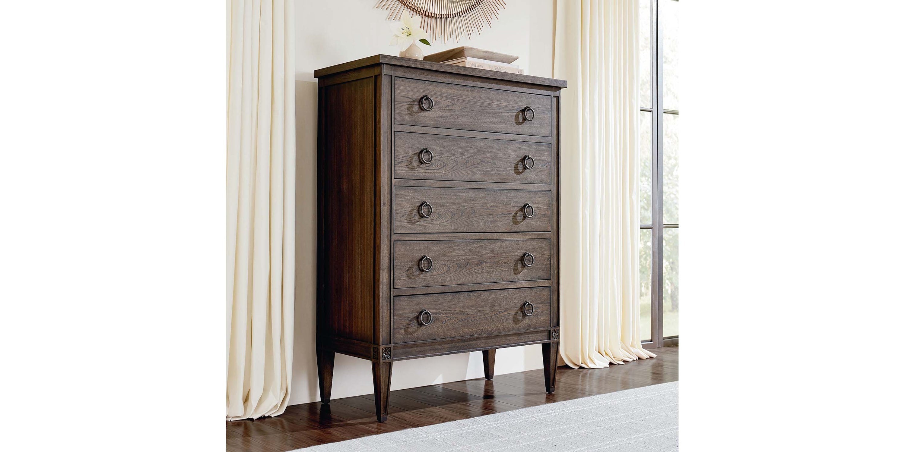 Charlotte 5 Drawer Chest Bassett Bedroom Furniture