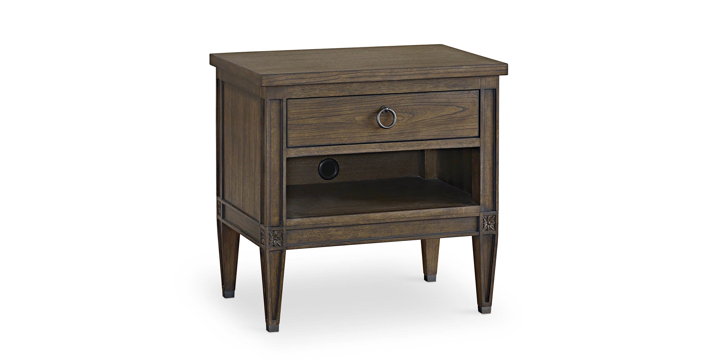 Bassett Allure Bedside Table — Made to Order in the USA Bassett Nightstand
