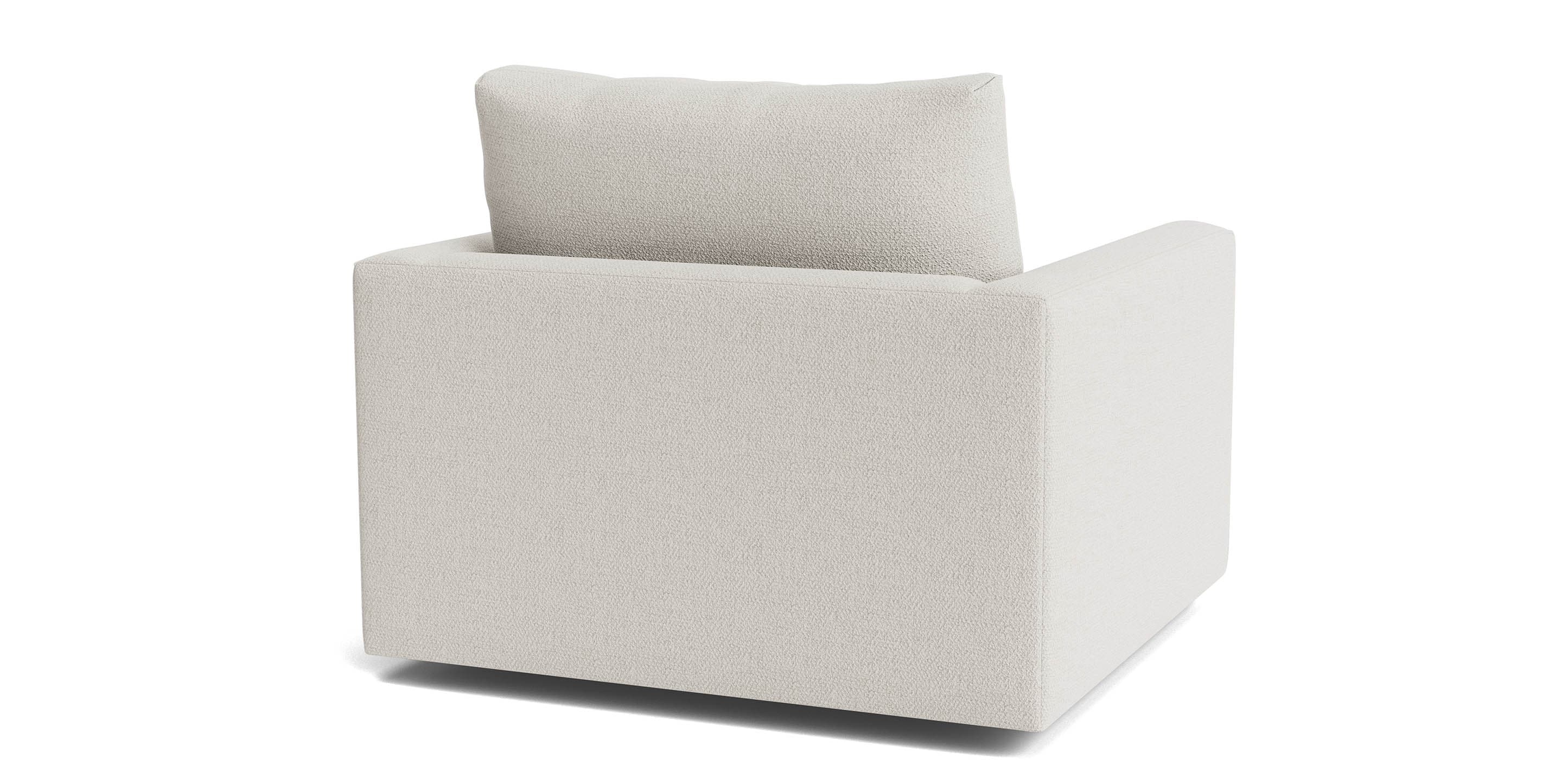 Bassett Allure Swivel Chair — Custom Fabric, Made in the USA Bassett Sofa