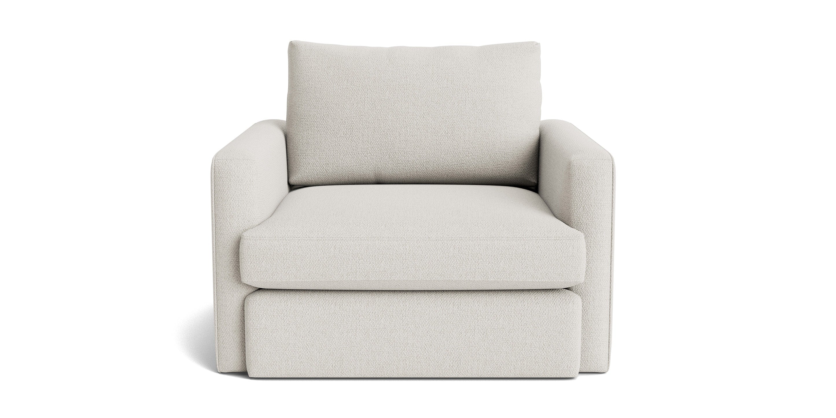 Bassett Allure Left Arm Facing Chair — Compact Sectional Piece Bassett Sofa