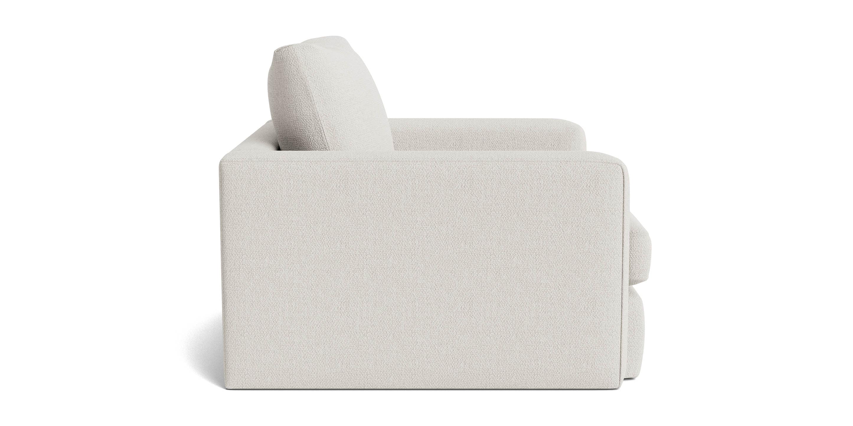 Bassett Allure Left Arm Facing Chair — Compact Sectional Piece Bassett Sofa