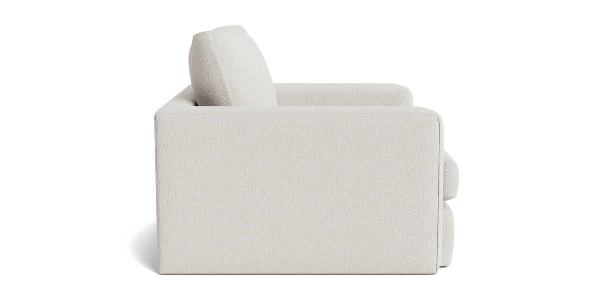 Bassett Allure Left Arm Facing Chair — Compact Sectional Piece Bassett Sofa