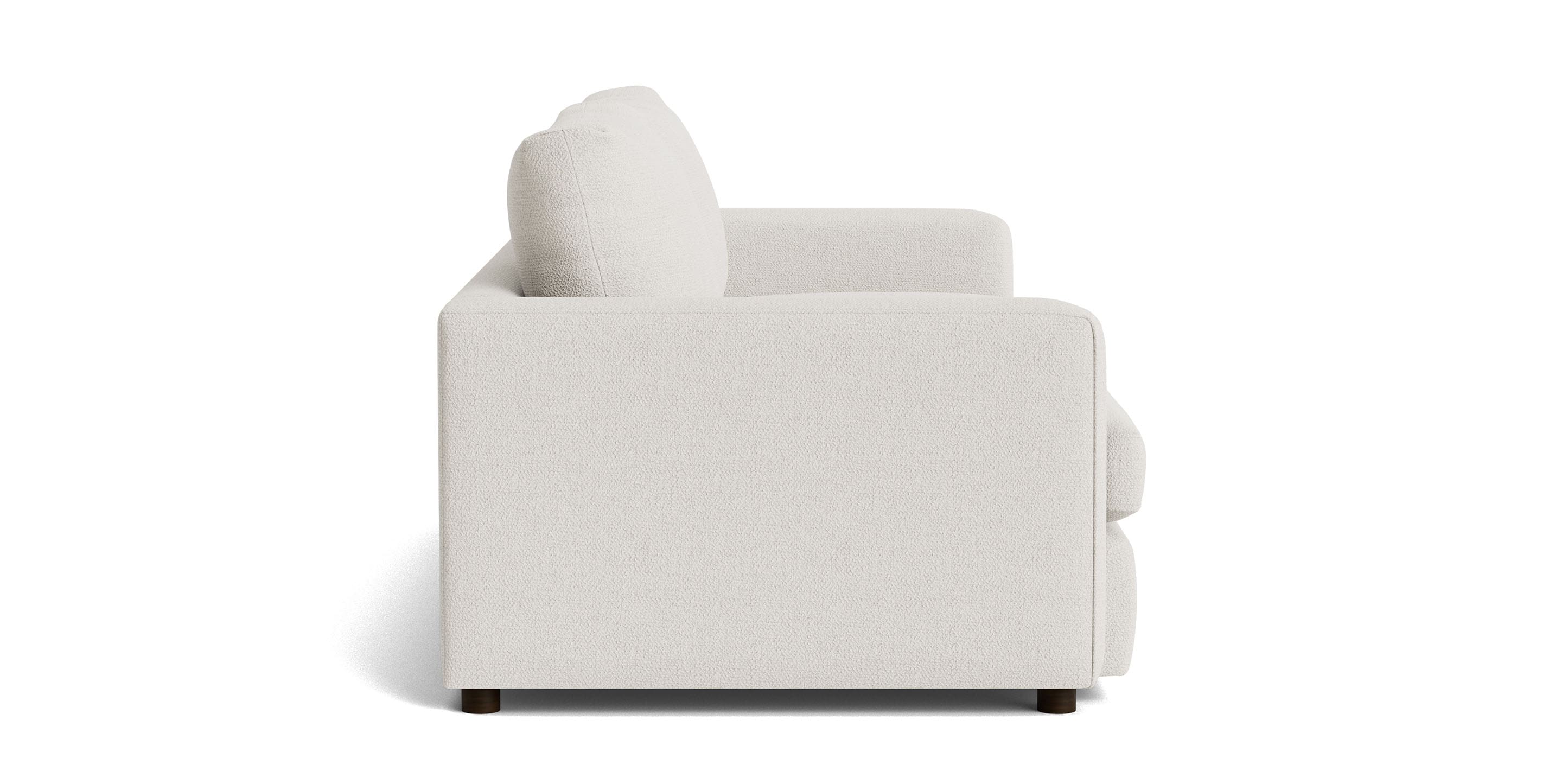Bassett Allure Bench Seat Sofa — Custom Fabric, One Full Cushion Bassett Sofa