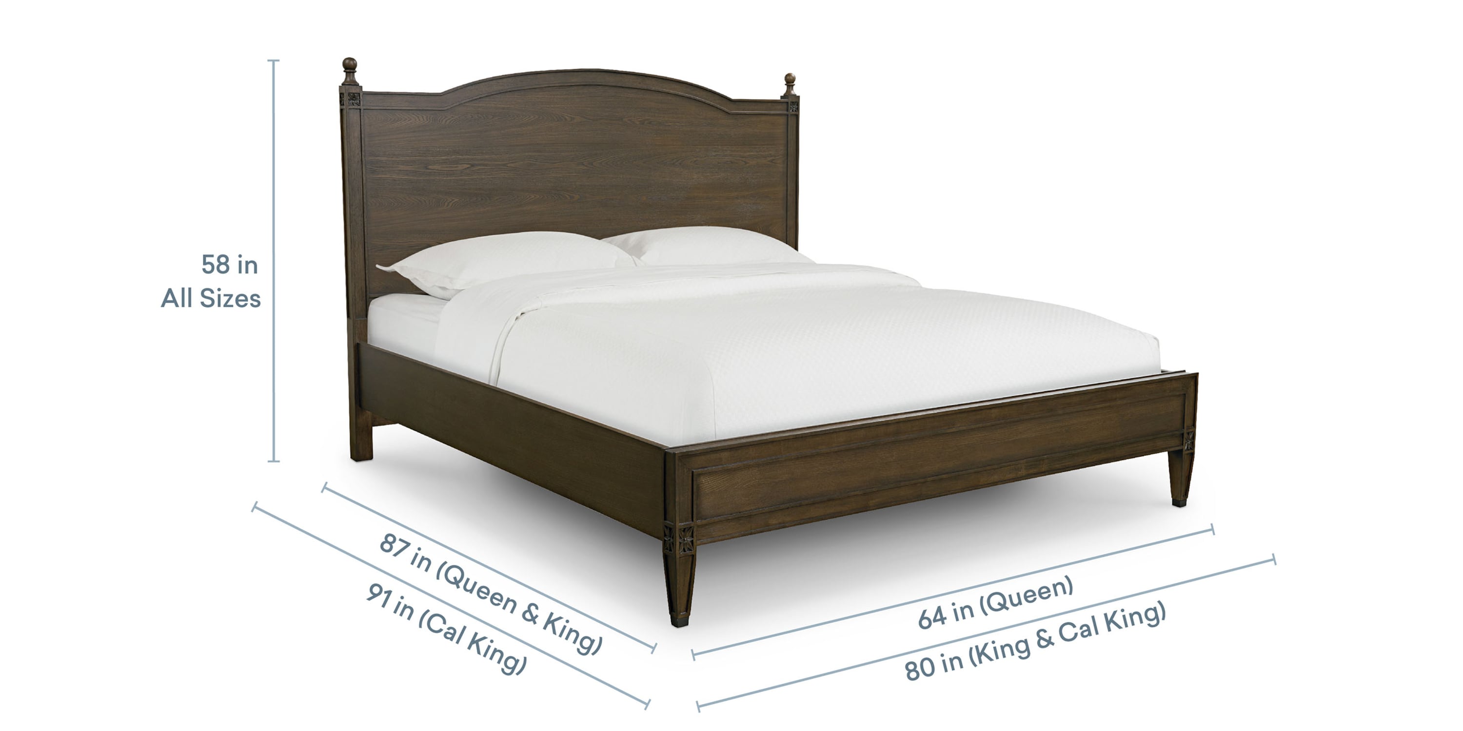 Charlotte Panel Bed Bassett Bedroom Furniture