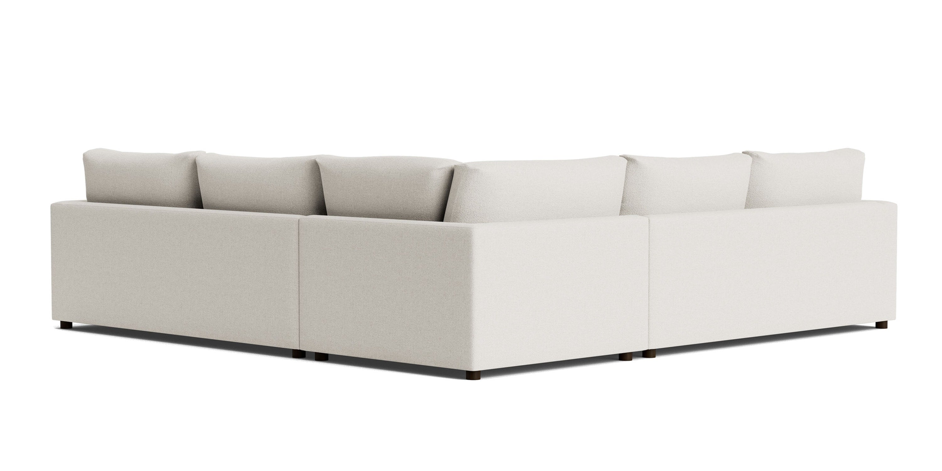 Allure Track Arm L-Shaped Sectional Bassett