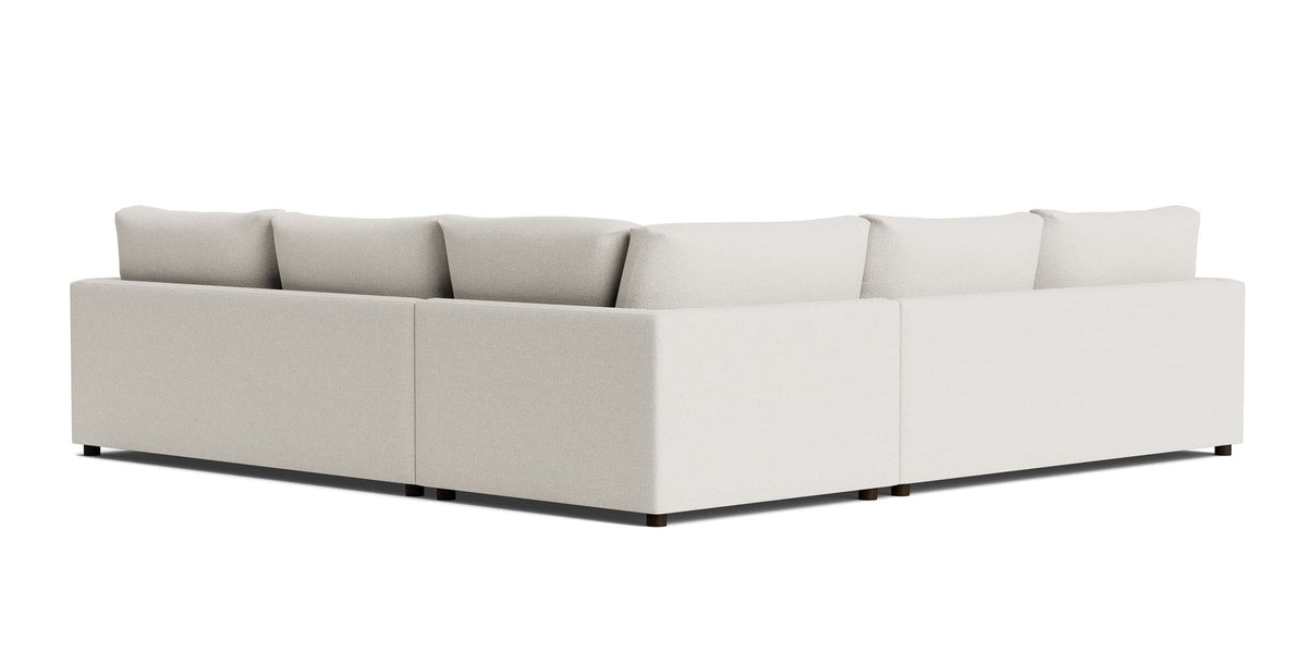 Bassett Allure LF Chaise — Stretch-Out Sectional Piece Bassett Sofa