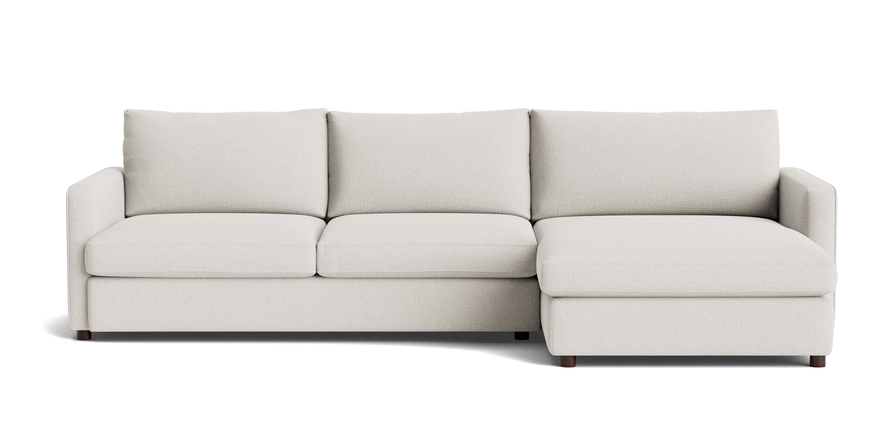 Allure Track Arm Chaise Sectional Bassett