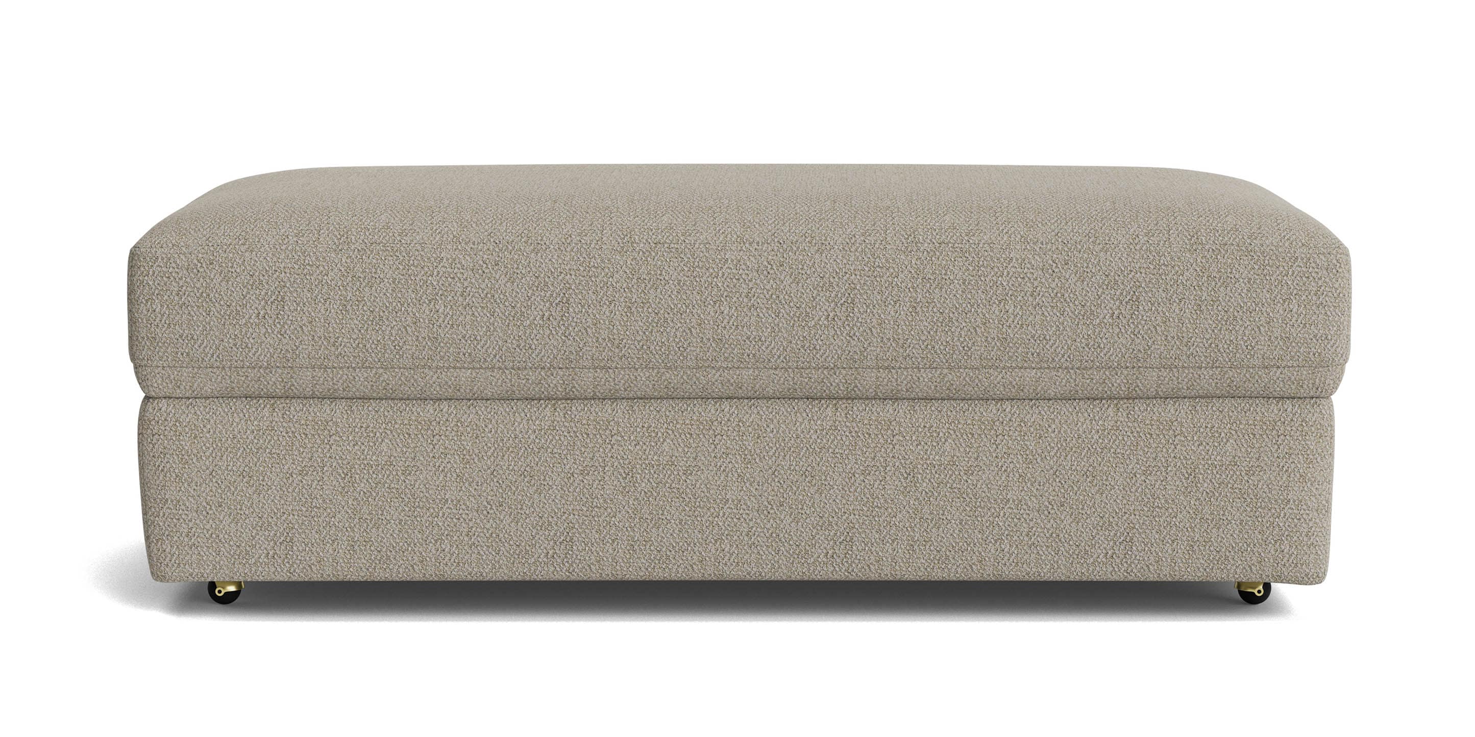 Bassett Allure Storage Ottoman — Storage Inside, Your Fabric Bassett Sofa