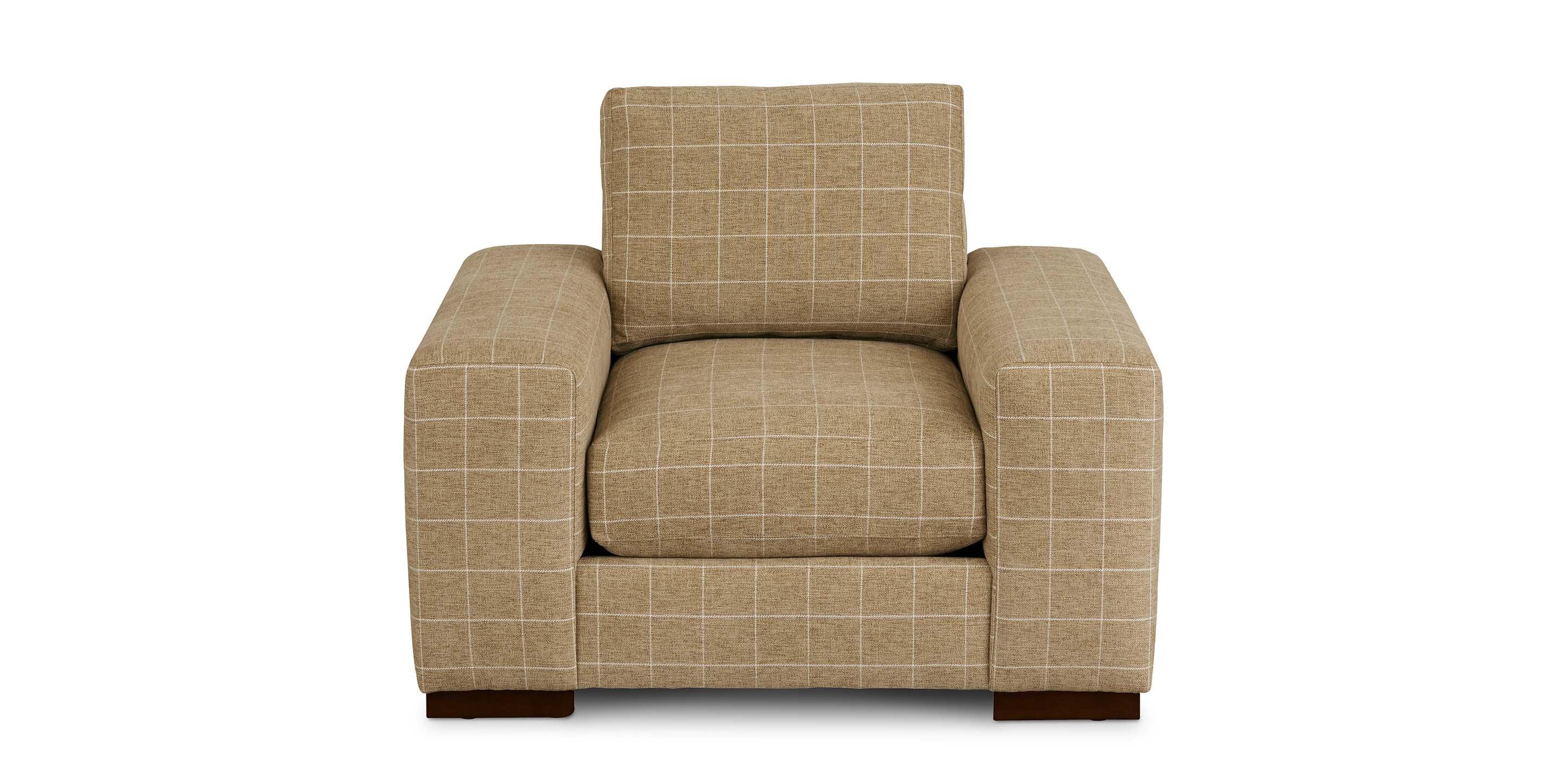 Bassett Southpark Chair — Soft Modern, Five Fabric Grades Bassett Sofa