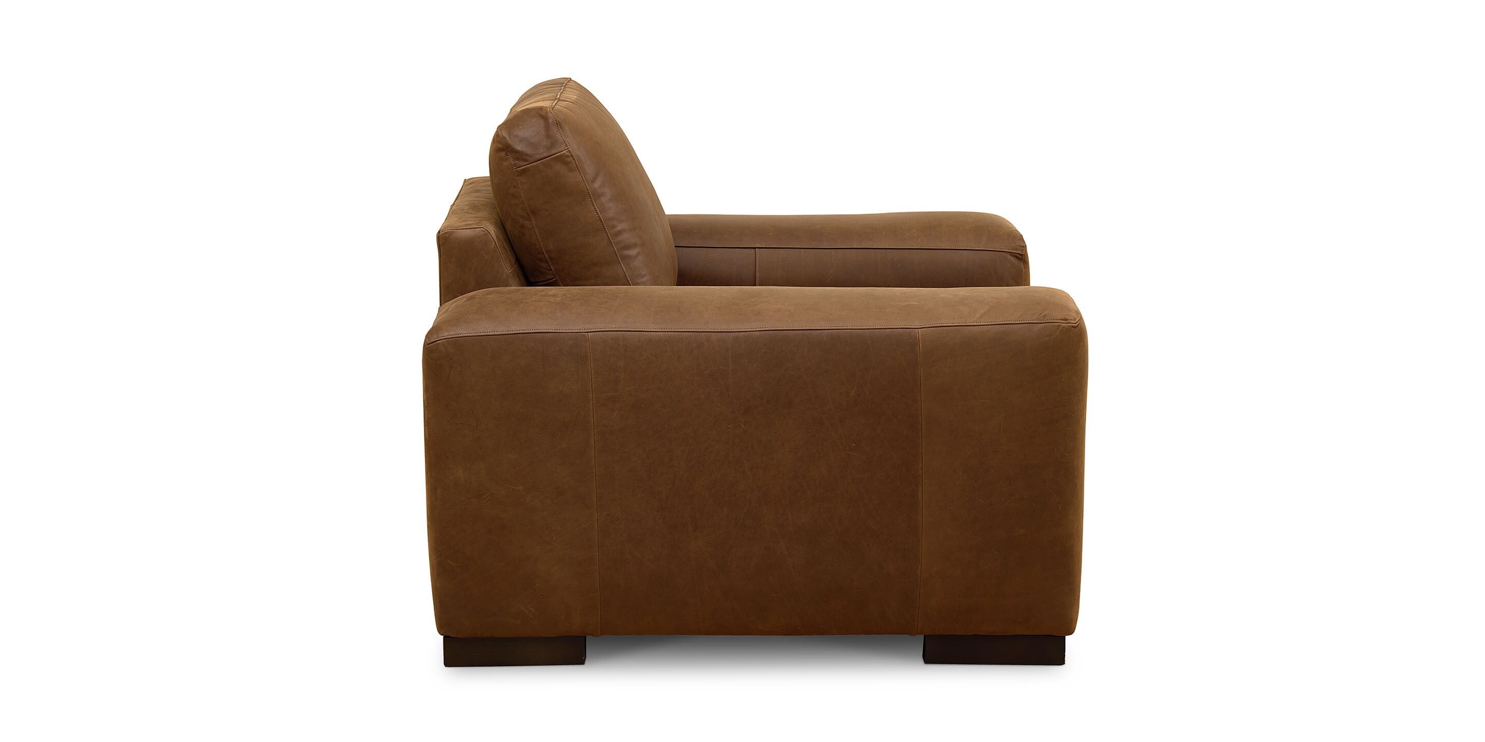 Bassett Southpark Chair — Leather, Built to Order in the USA