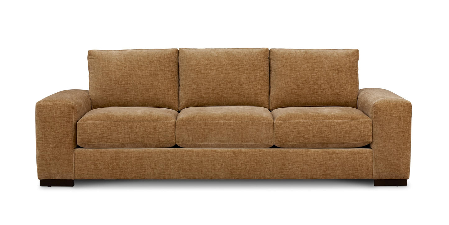 Bassett Southpark 3/3 Sofa — Custom Fabric, Made in the USA