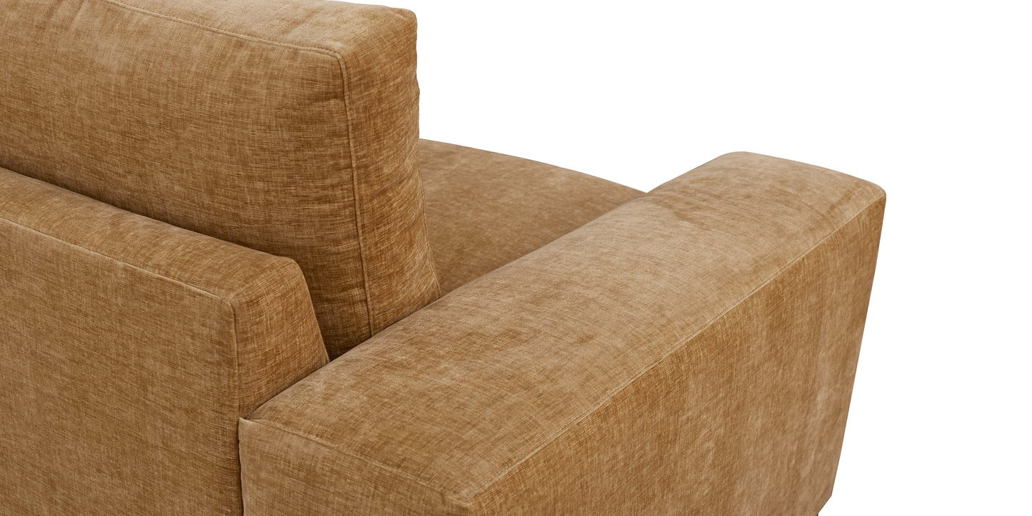 Bassett Southpark 3/3 Sofa — Custom Fabric, Made in the USA