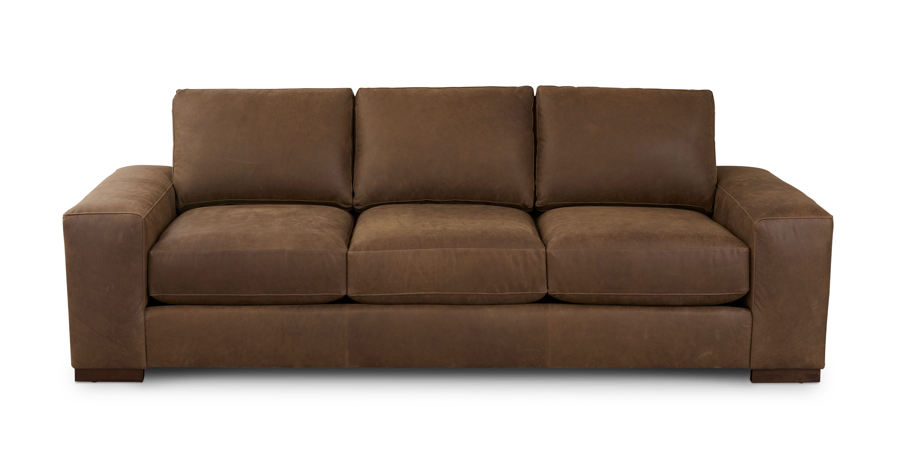 Bassett Southpark 3/3 Sofa — Leather, Seven Grades