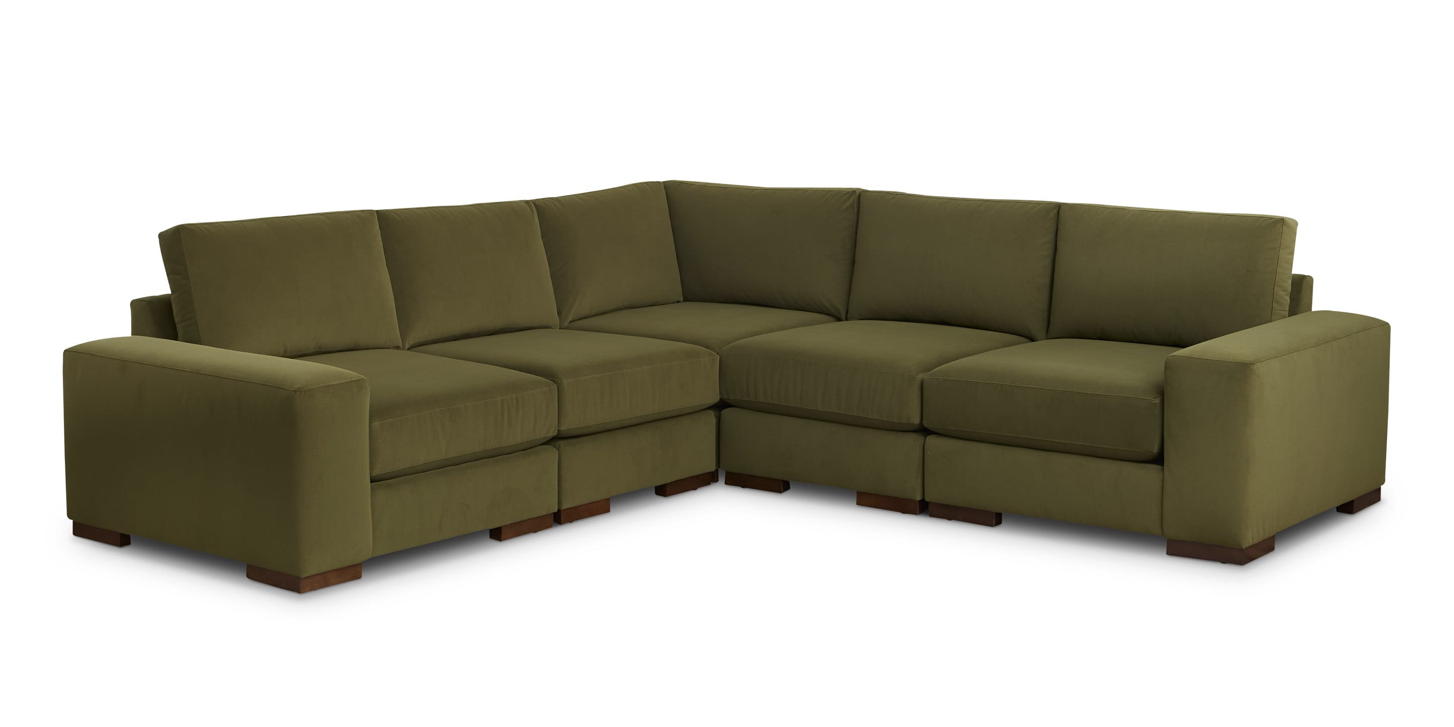 Bassett Southpark Storage Ottoman — Leather, Hidden Storage Bassett Sofa