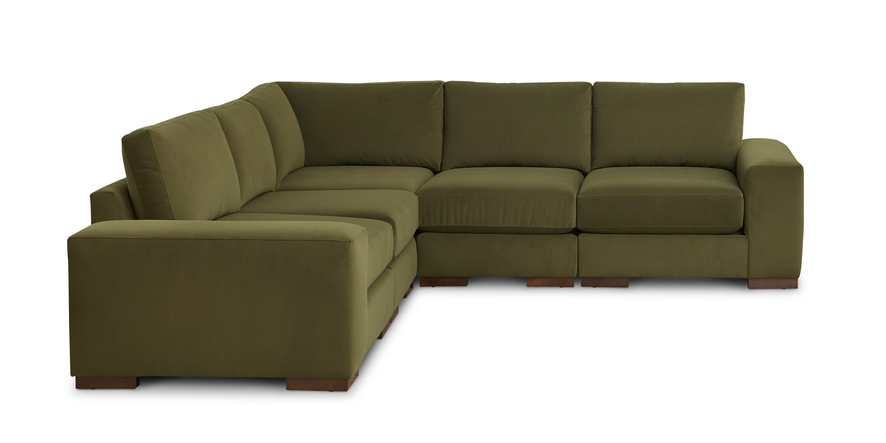 Bassett Southpark Storage Ottoman — Leather, Hidden Storage Bassett Sofa