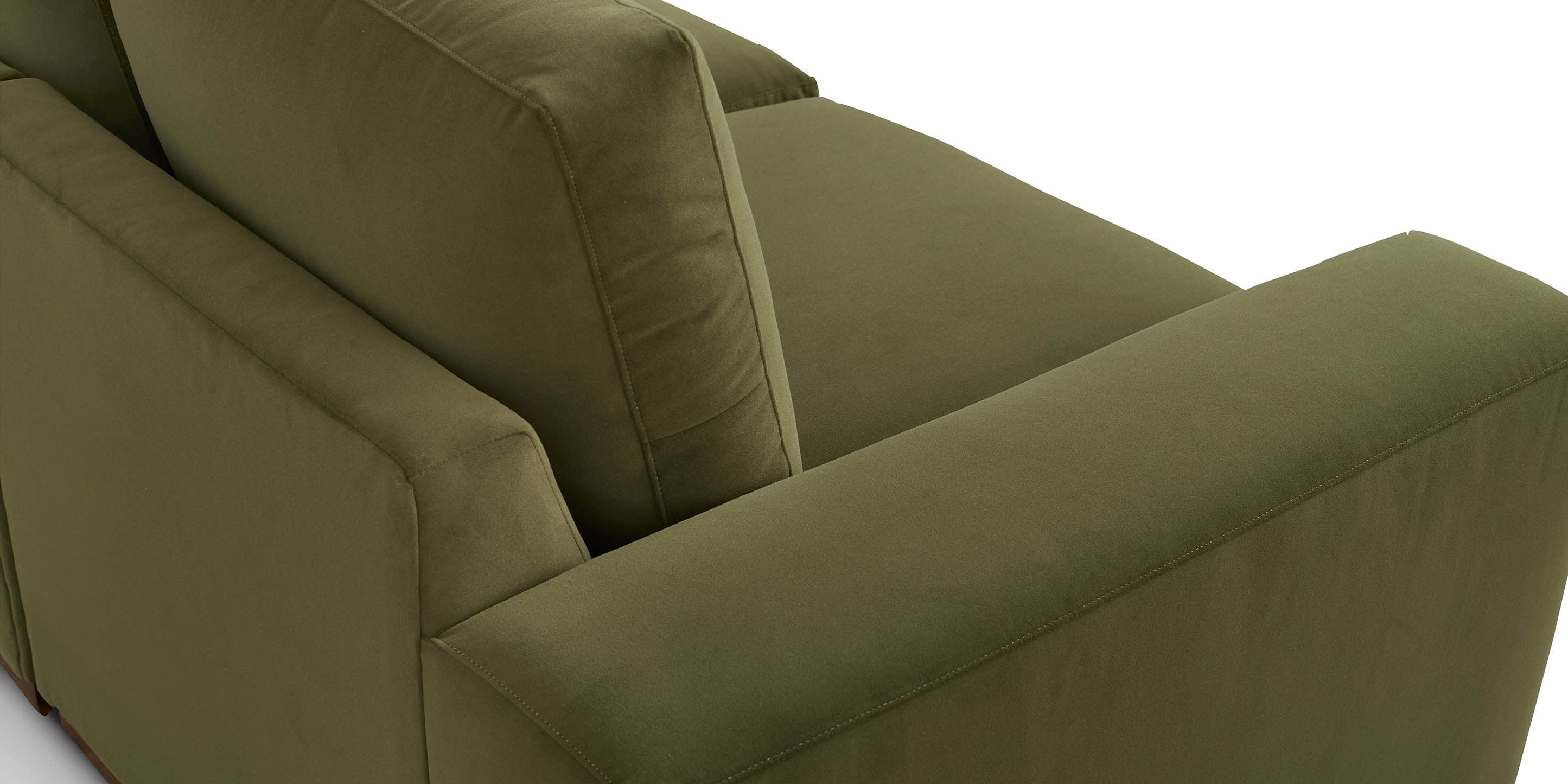 Bassett Southpark Storage Ottoman — Leather, Hidden Storage Bassett Sofa