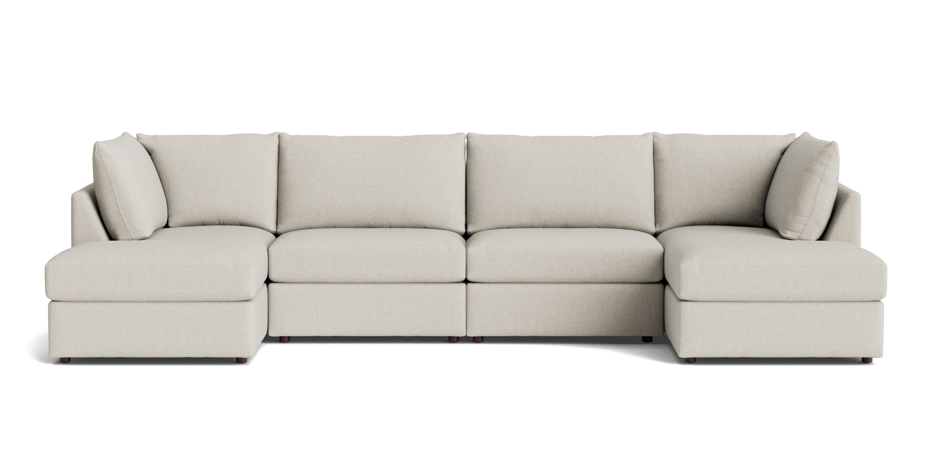 Beckham Modular Double Chaise Sectional Bassett