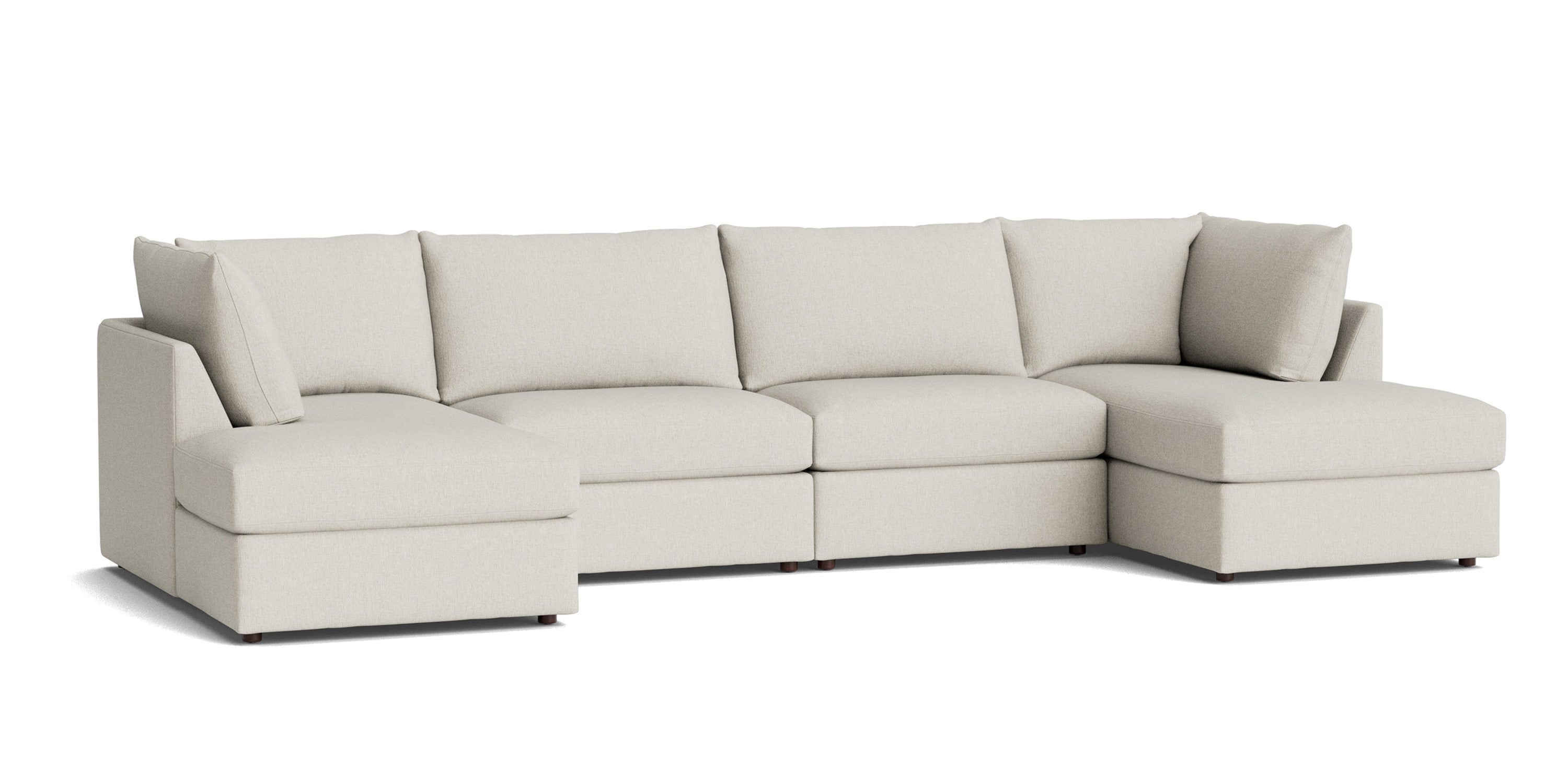 Beckham Modular Double Chaise Sectional Bassett