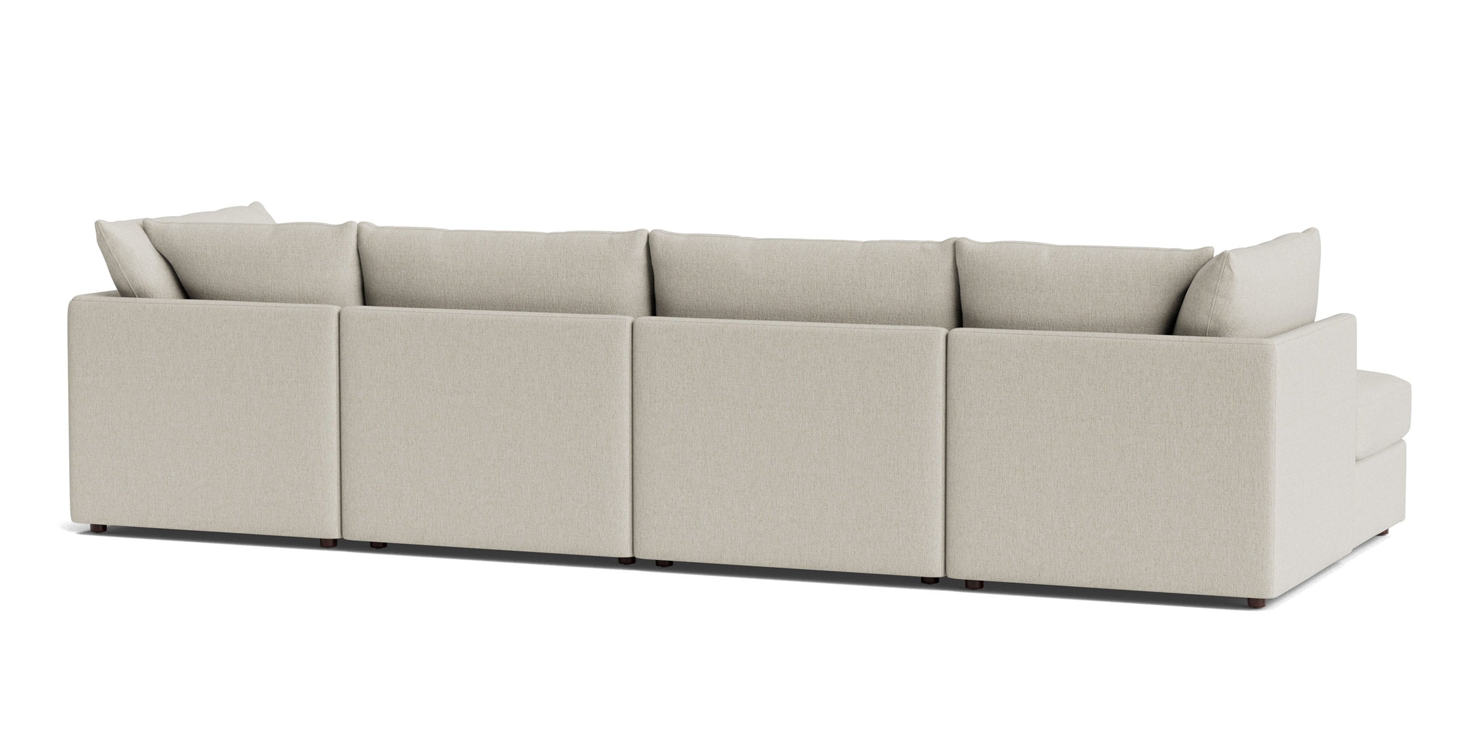 Beckham Modular Double Chaise Sectional Bassett