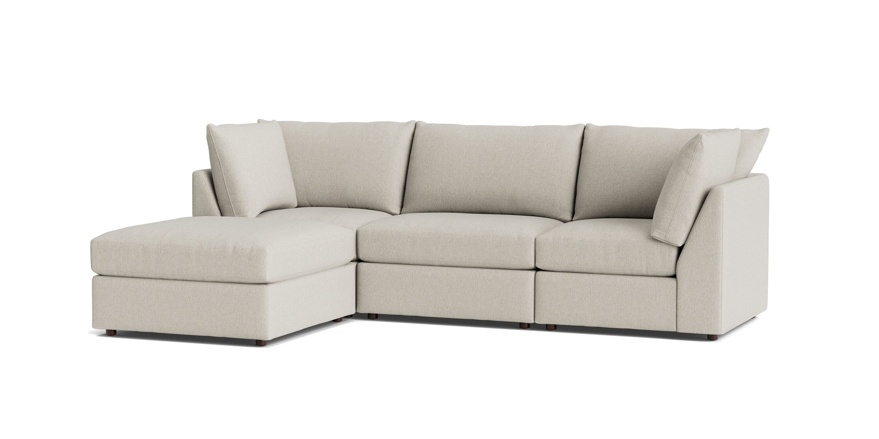 Beckham Modular Sofa with Ottoman Bassett
