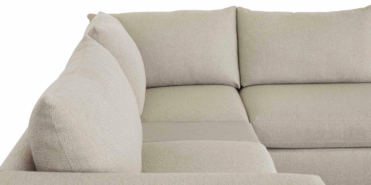 Beckham Bumper Modular Sectional with Console Bassett