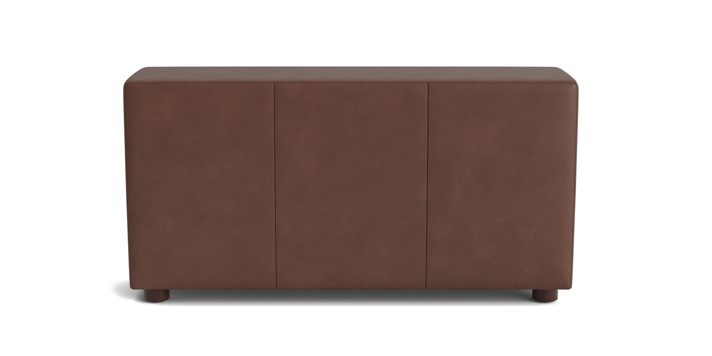 Beckham Leather Modular Charging Console Bassett