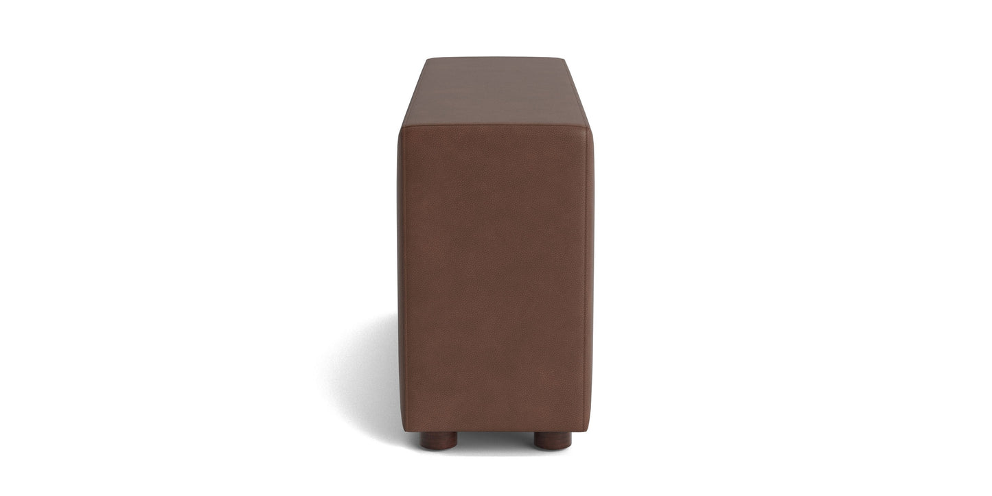 Beckham Leather Modular Charging Console Bassett