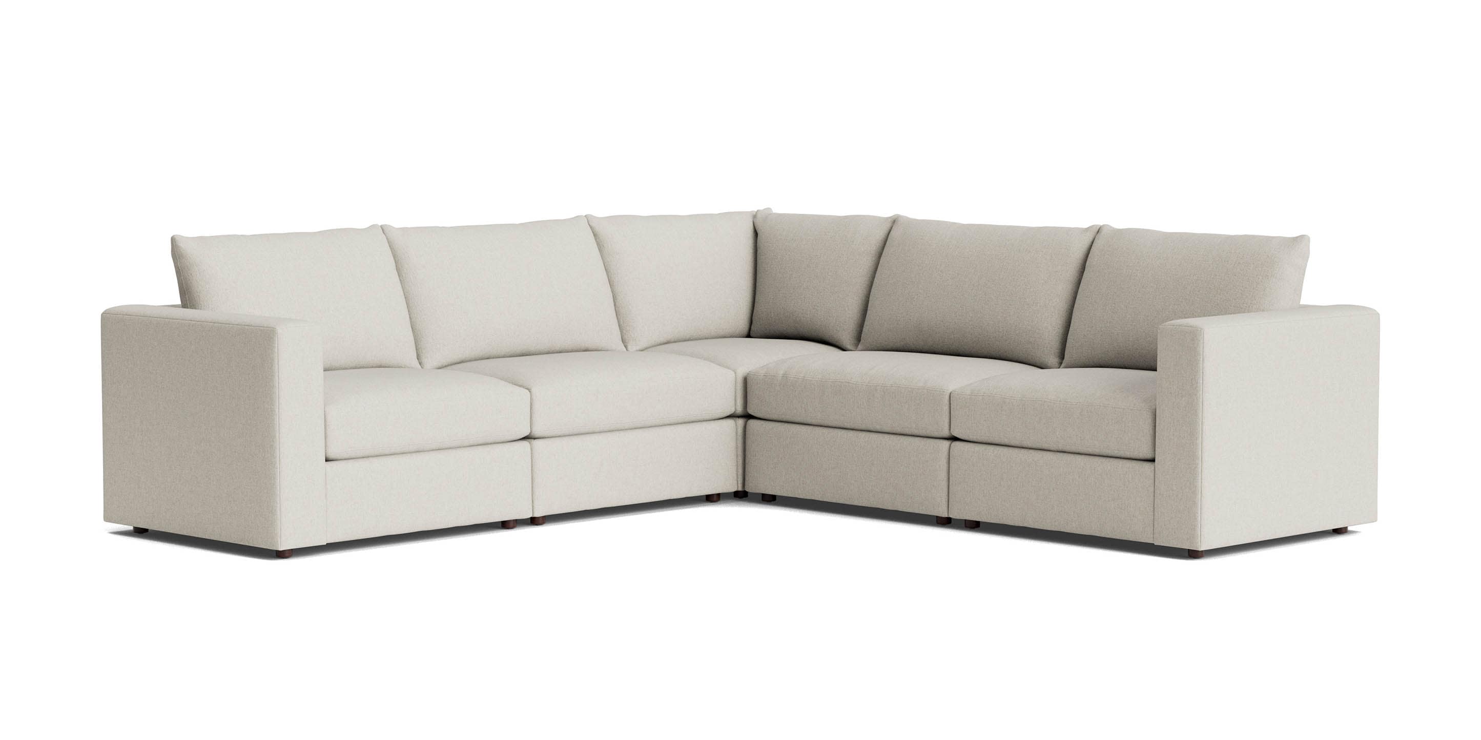 Bassett Beckham LF Chaise Lounge — Custom Fabric, Made in the USA Bassett Sofa