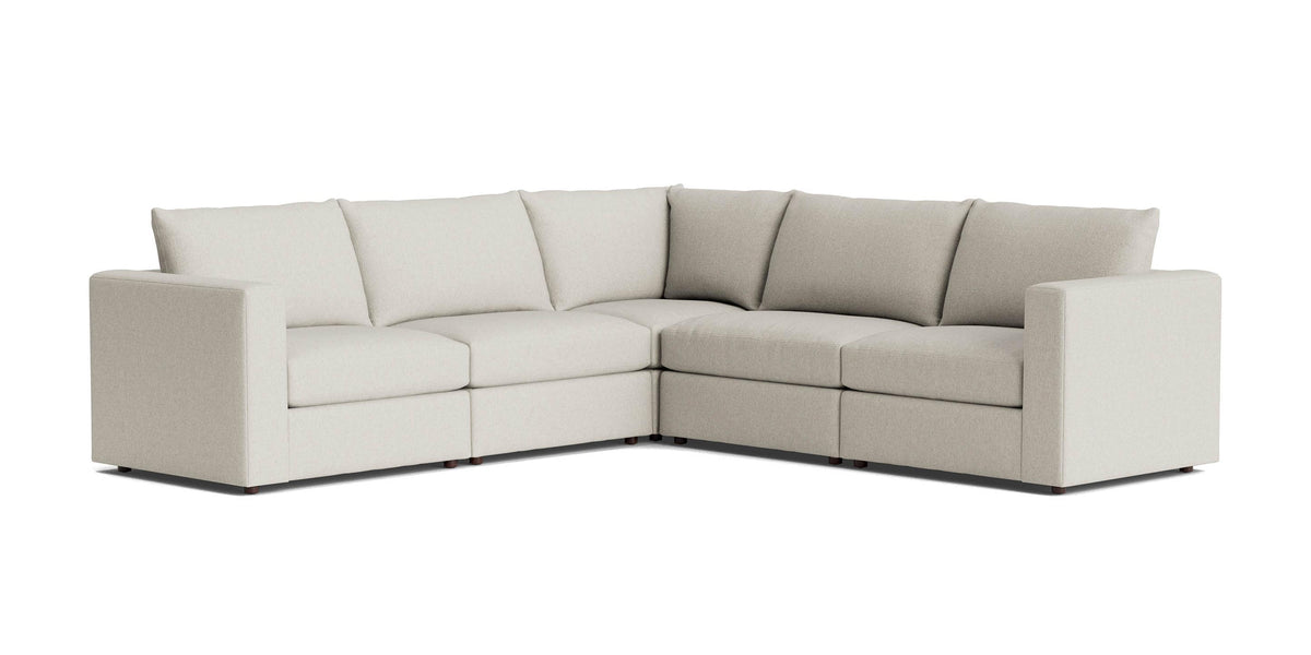 Bassett Beckham Storage Ottoman — Hidden Storage, Custom Fabric Bassett Sofa