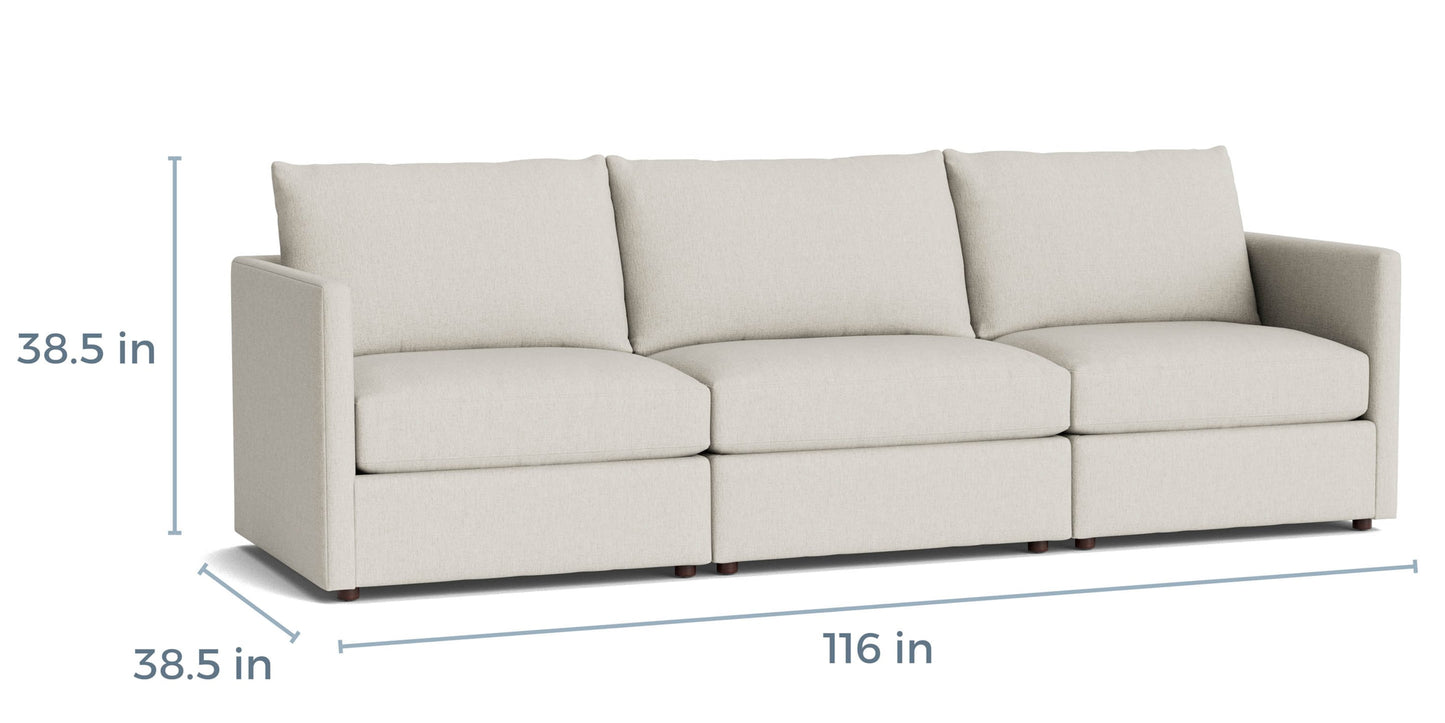Beckham Thin Track Arm Modular Sofa Bassett