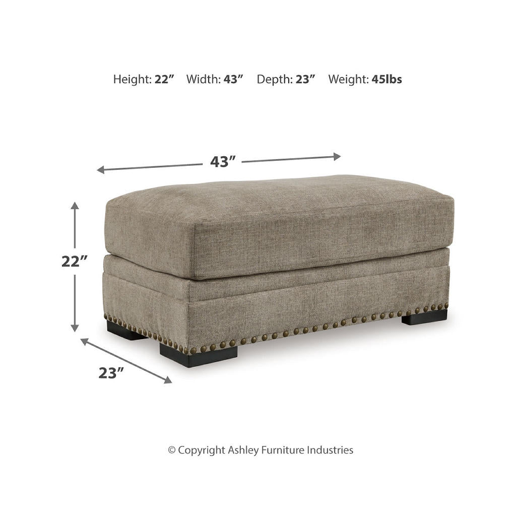 Galemore Sofa, Loveseat, Oversized Chair and Ottoman