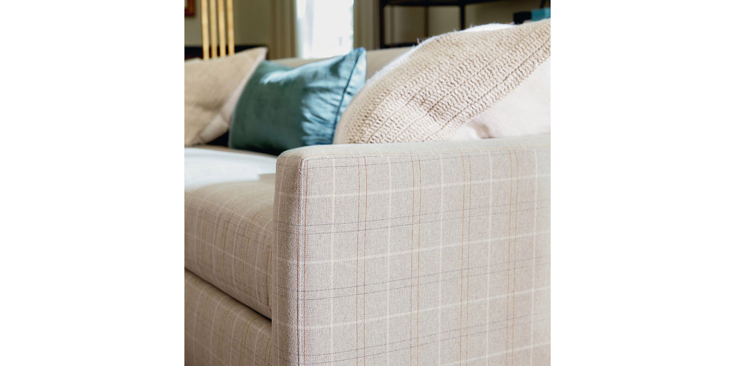 Davis Slope Arm Sofa Bassett