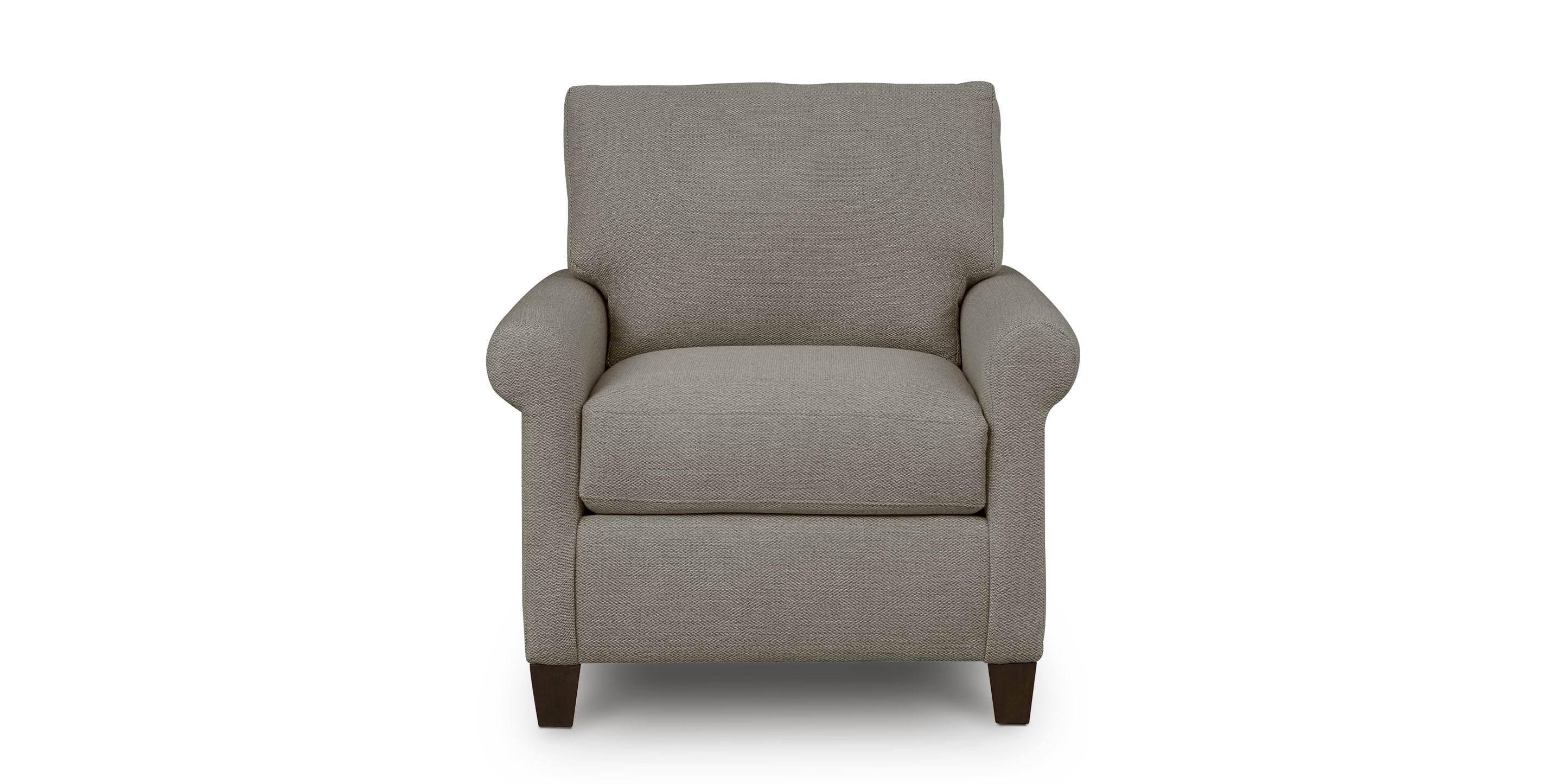 Bassett Spencer Chair — Custom Fabric, Transitional Style