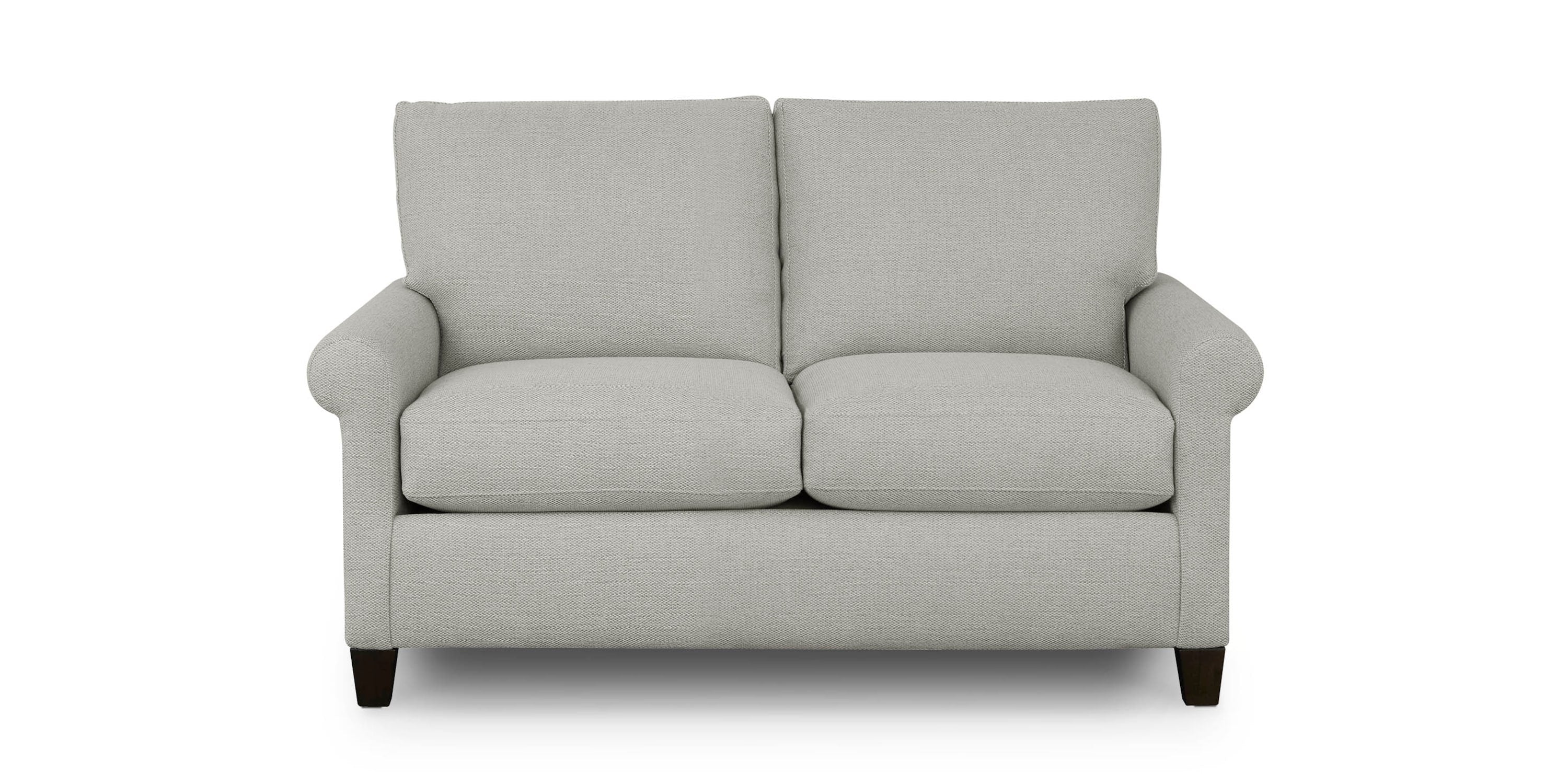 Spencer Roll Arm Loveseat Bassett